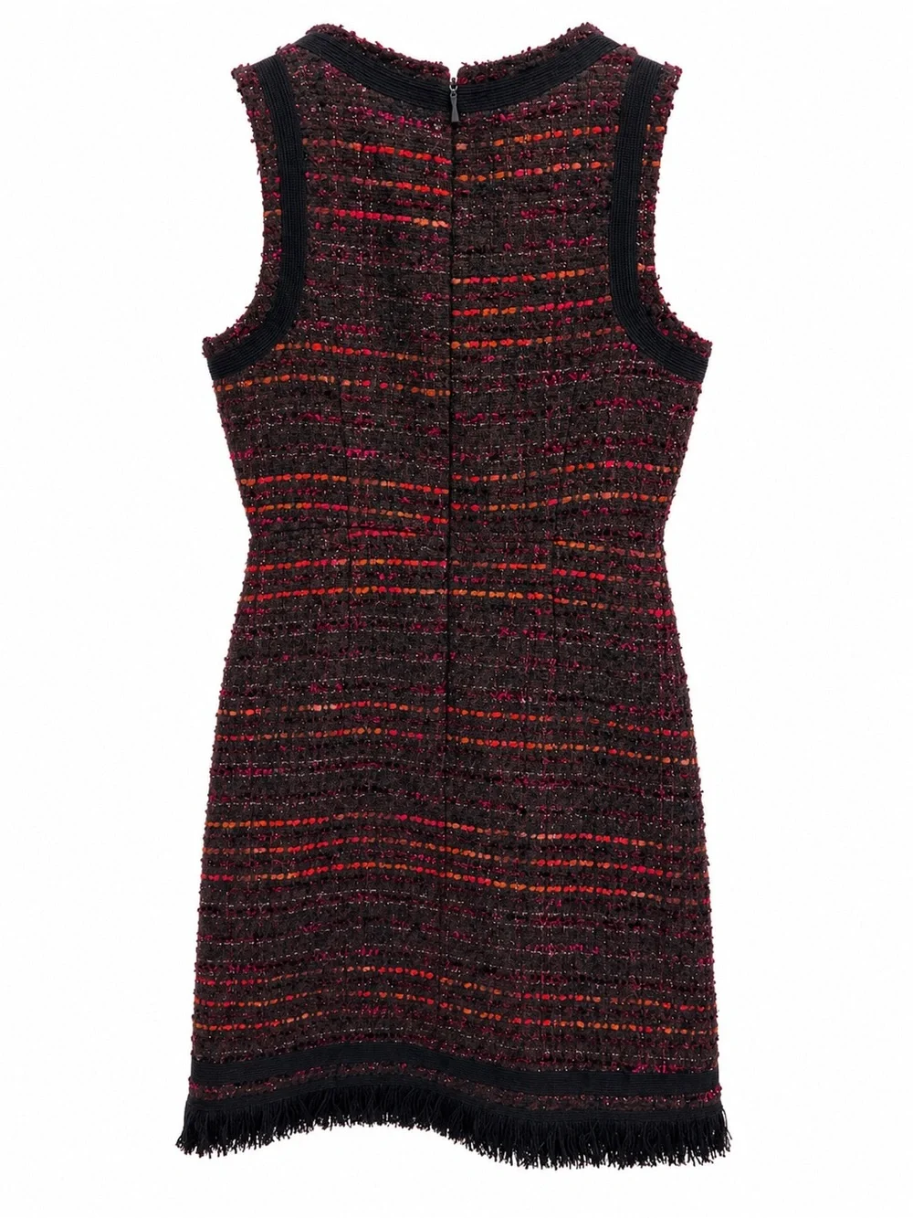 🌺 Kate Spade New York Tweed Fringe Sheath Dress